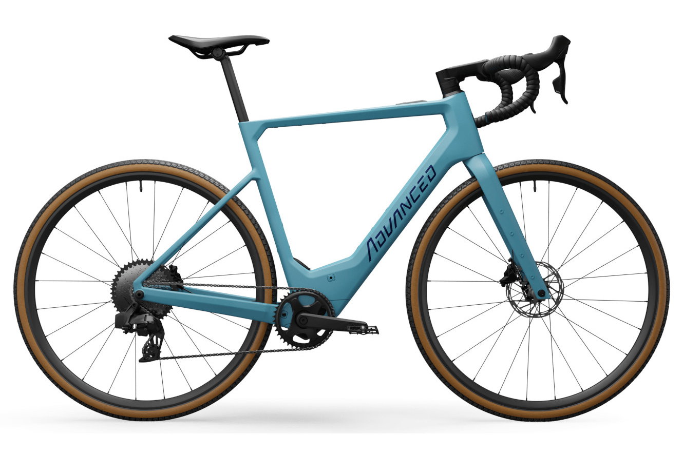 ADVANCED EBIKE OFFROAD Pro Gravel CF APEX Diamant monsoon, 47 cm (19") - S
