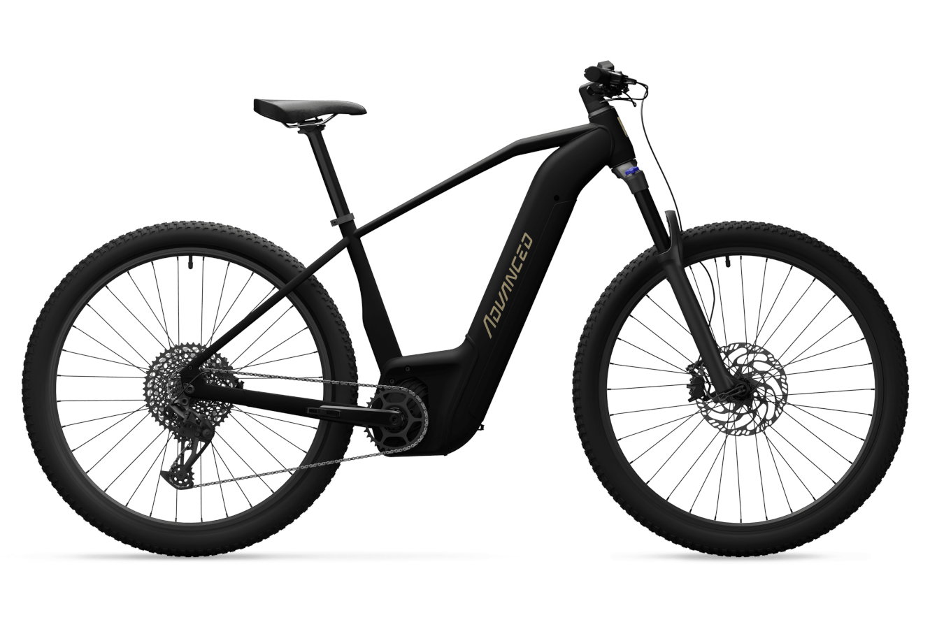 ADVANCED EBIKE OFFROAD Pro MTB 750 MTB lava black, 50 cm (20") - L