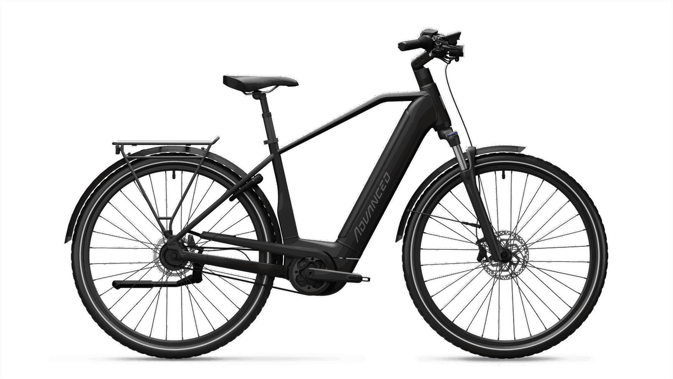 ADVANCED EBIKE TOUR Pro 750 Enviolo TR Auto Gates Diamant grey black, 60 cm (24") - XL