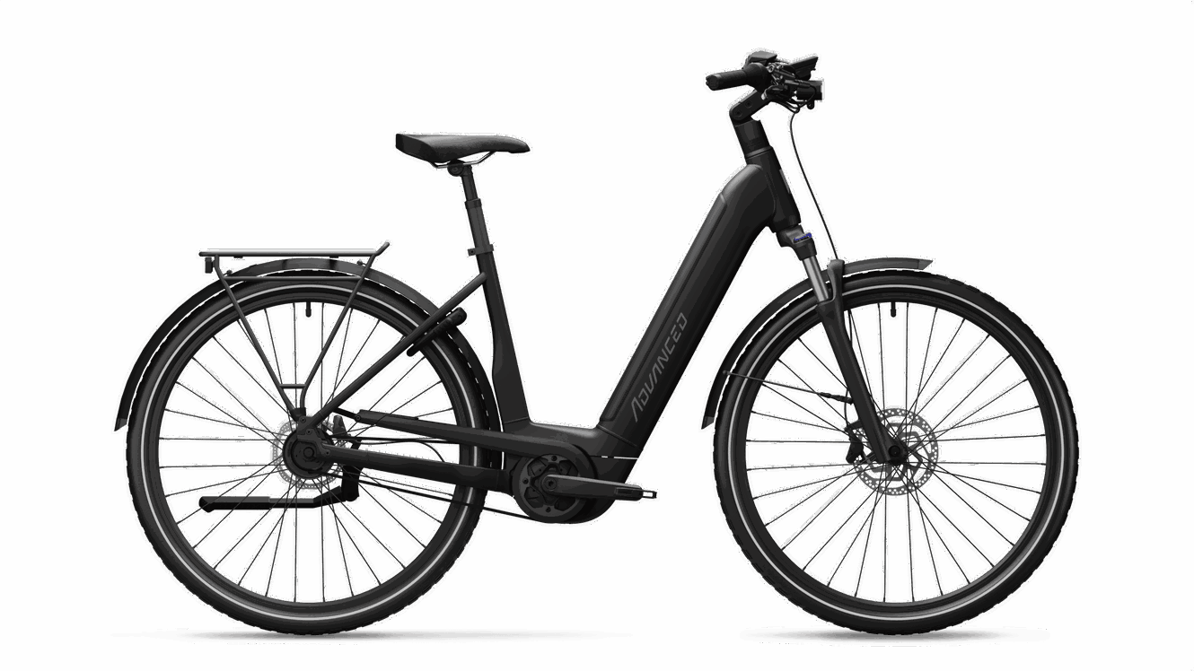 ADVANCED EBIKE TOUR Pro 750 Enviolo TR Auto Gates Wave grey black, 50 cm (20") - M