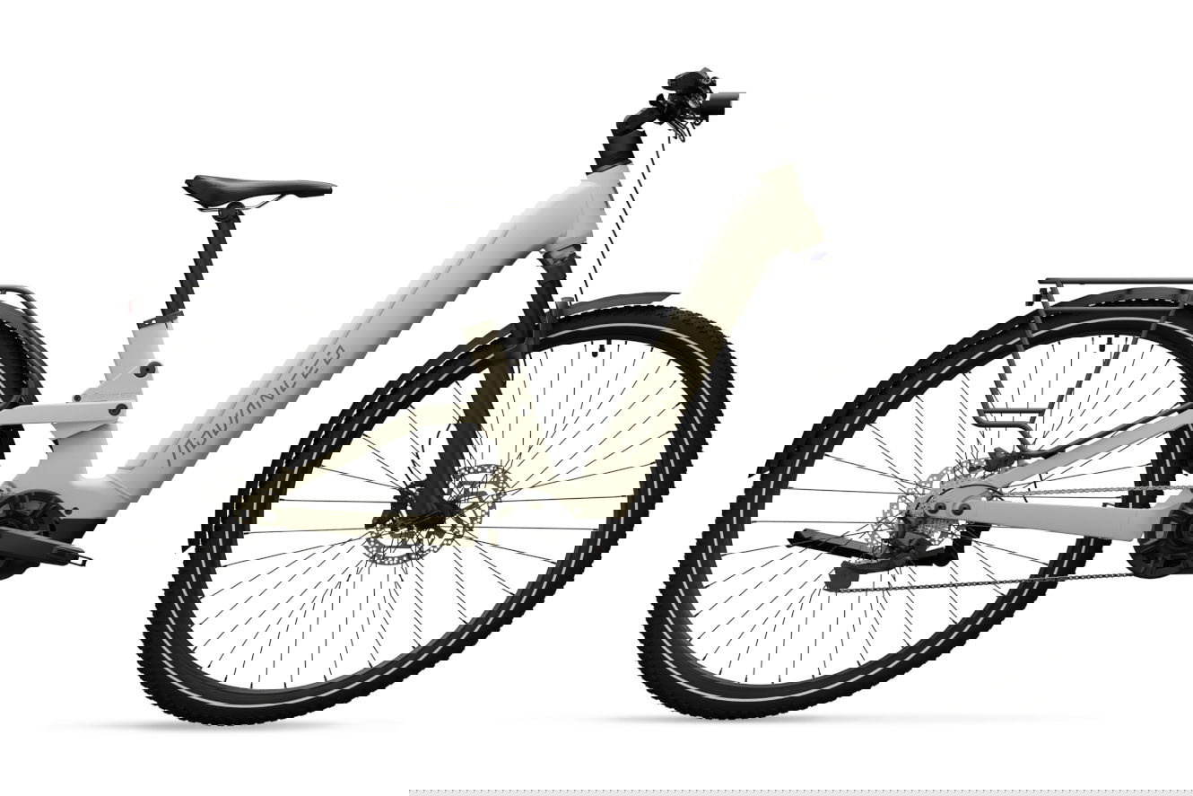 ADVANCED EBIKE TREKKING Pro FS 750 Purion 10G Full Suspension Wave mountain grey, 40 cm (16") - S