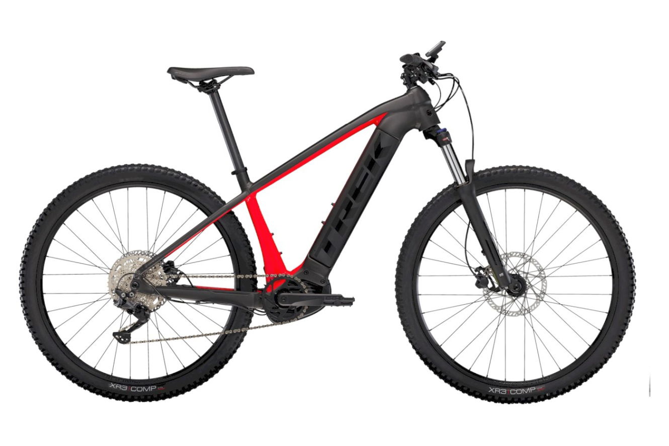 Trek Powerfly 4 625Whw Gen 4 Diamant matte black/gloss red, 29" - L