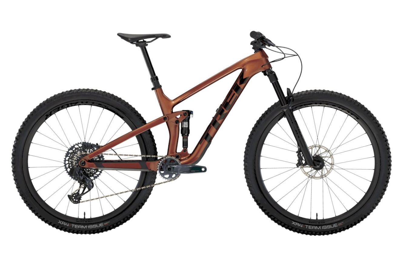 Trek Top Fuel 9.8 GX AXS diamant pennyflake, 29" - L