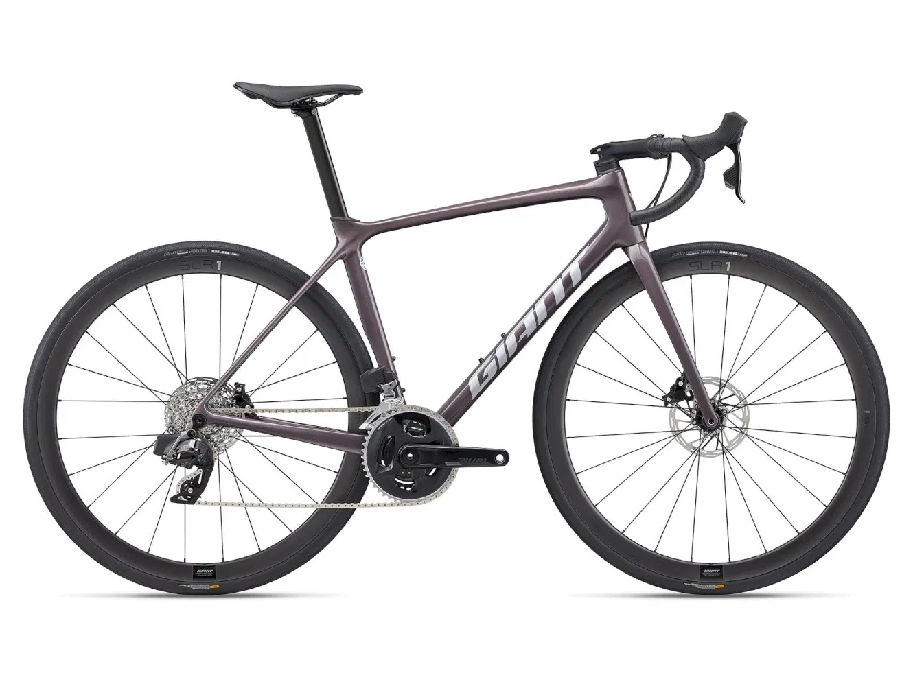 GIANT TCR Advanced Pro 1 AR Diamant charcoal plum, L | (28")