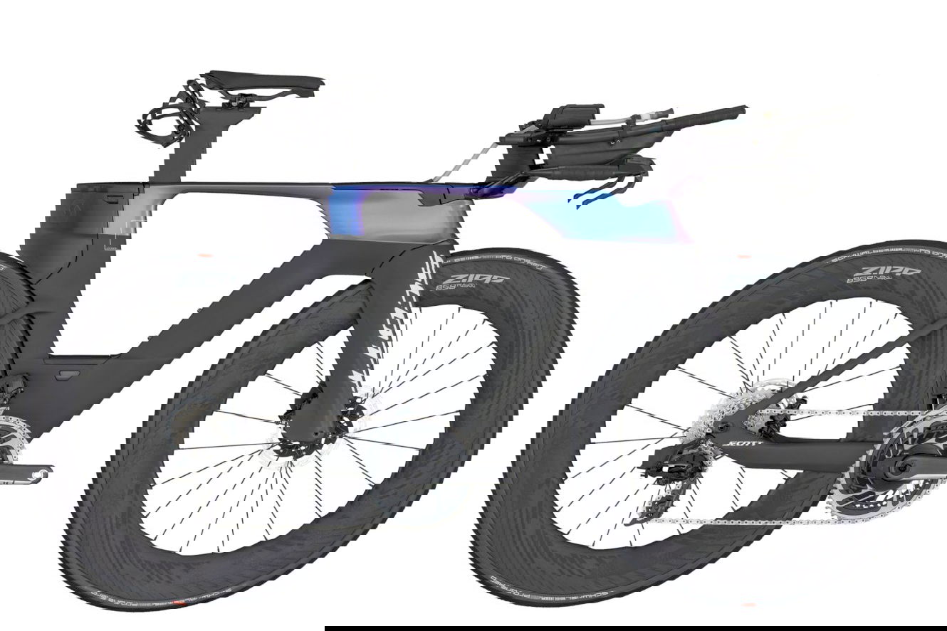 Scott Plasma RC Ultimate Diamant carbon black/cosmic purple, 28" - XL