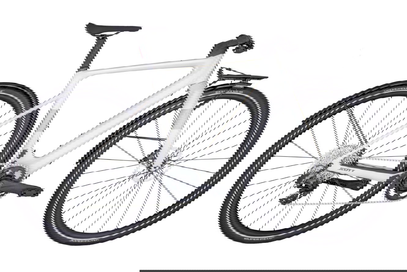 Scott Silence eRIDE Diamant rainbow white, M54 | (28")