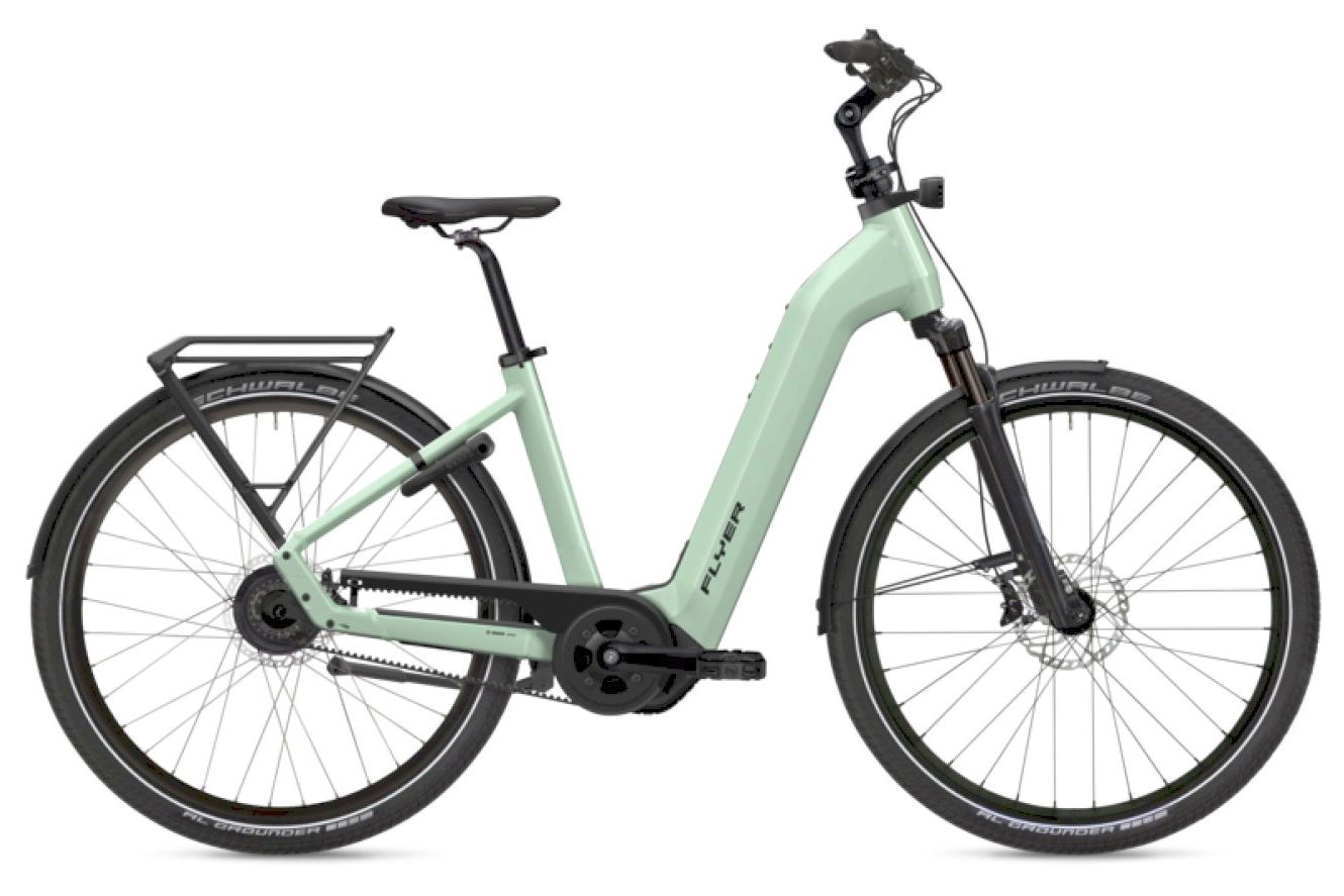 FLYER Gotour 5.43 Comfort frosty sage gloss, 28" - XL
