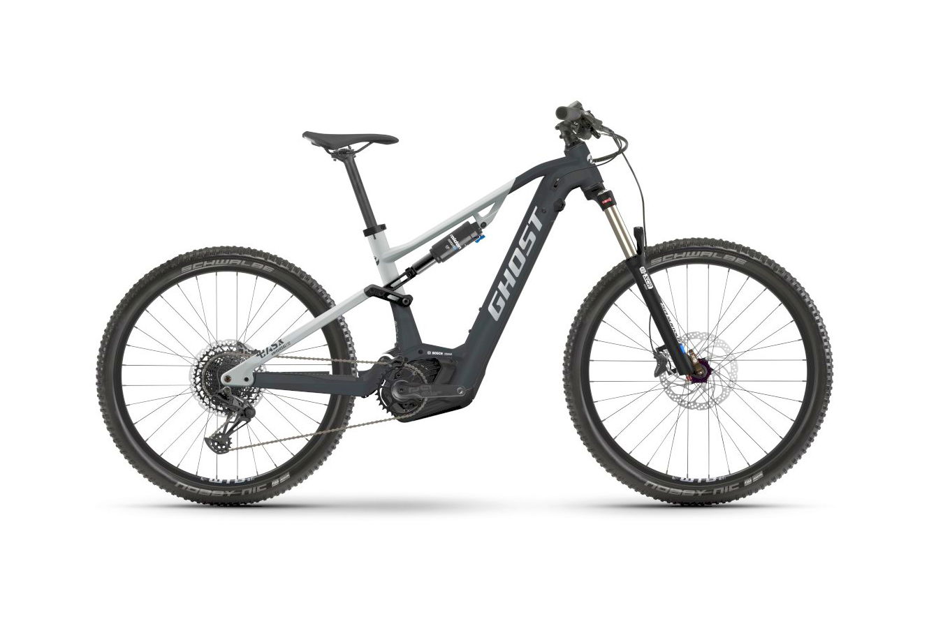 Ghost E-ASX 130 Universal Unisex metallic anthracite/light gray - glossy/matt, 51 cm | (29/27,5")