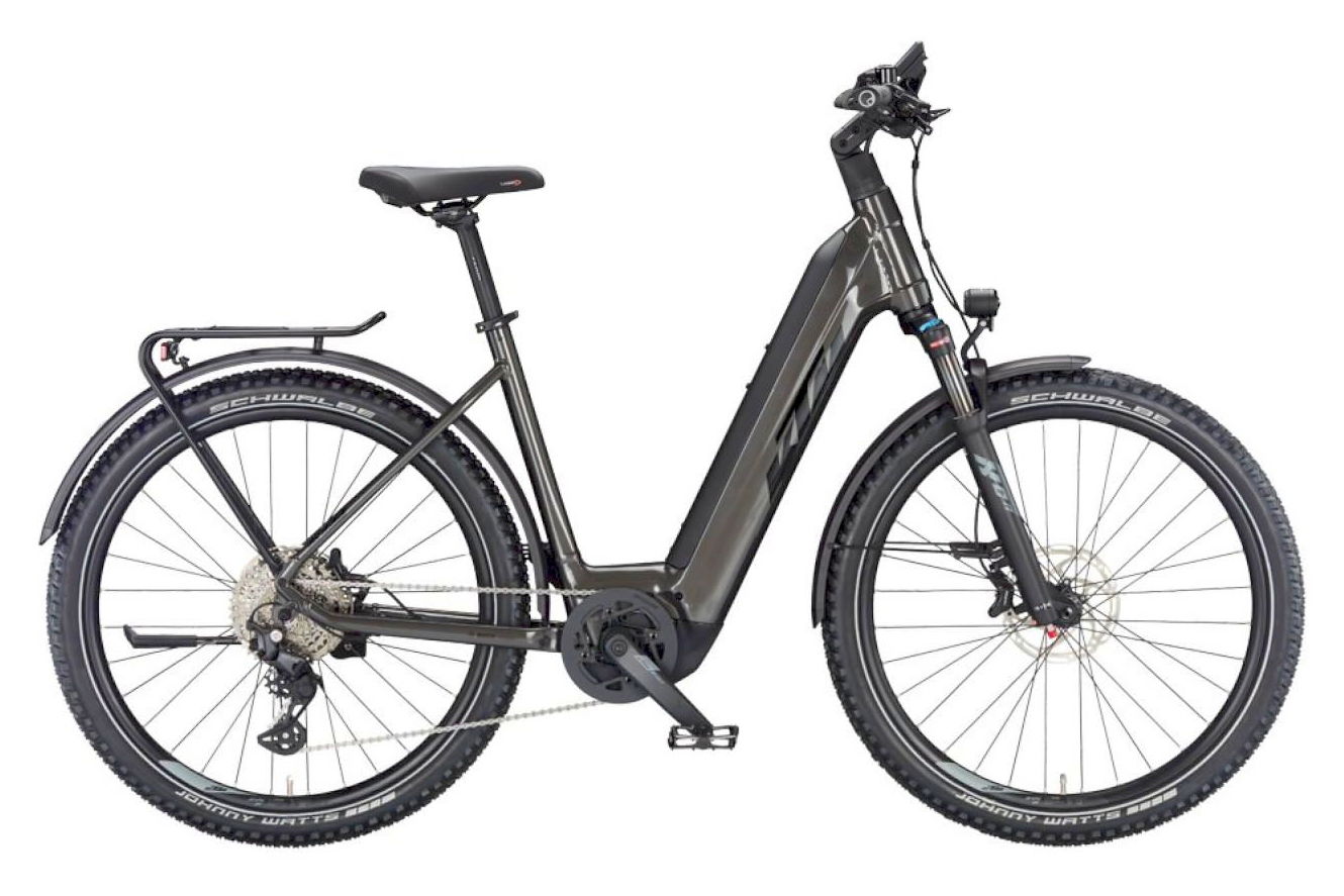 KTM MACINA AERA 772 LFC Wave machine grey (silver+black), 46 cm (27,5")