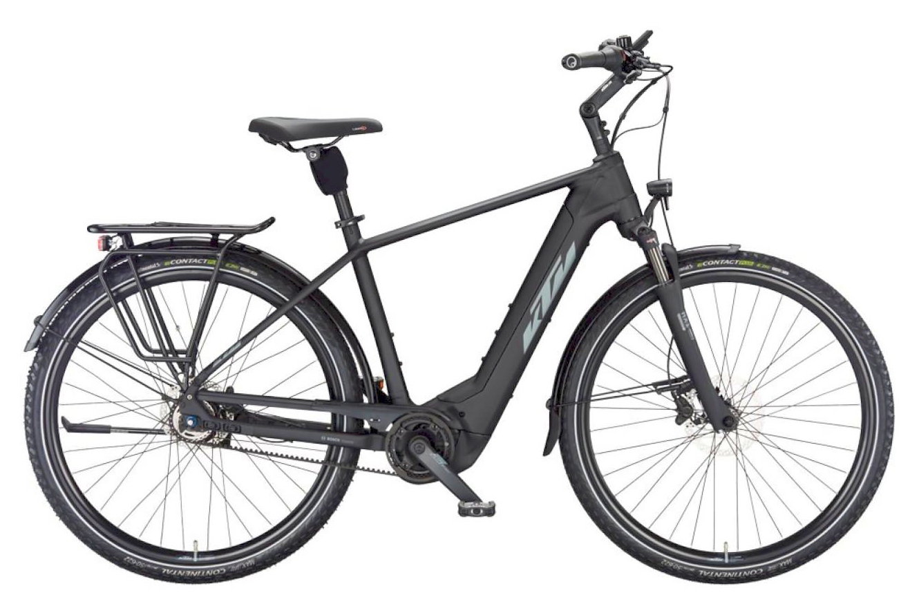 KTM MACINA CITY 610 belt Diamant black matt (grey+silver), 60 cm (28")