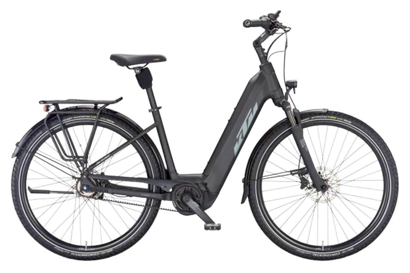 KTM MACINA CITY 610 belt Wave black matt (grey+silver), 51 cm (28")