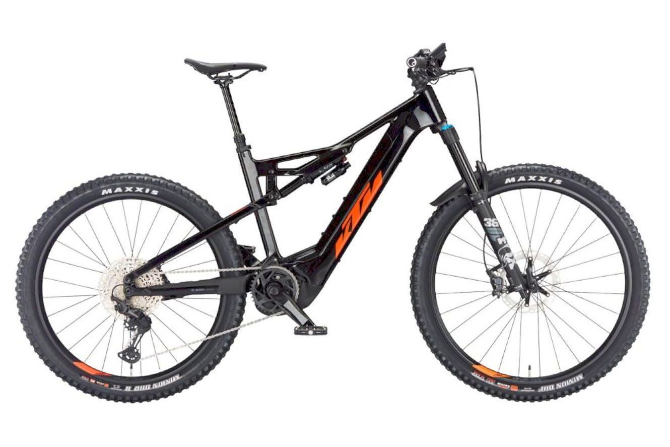 KTM MACINA KAPOHO MASTER Diamant flaming black (orange), 48 cm (27,5") - L