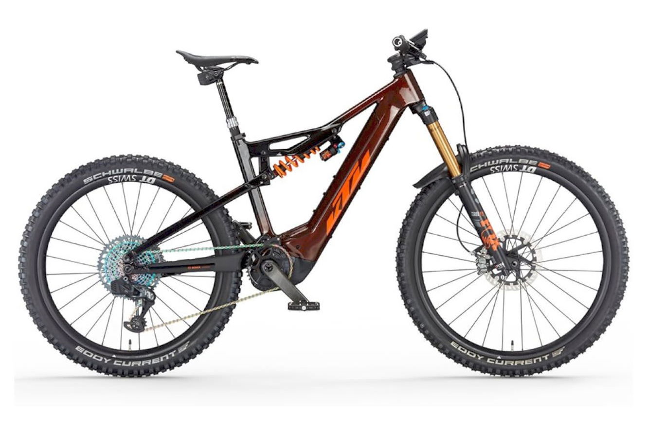 KTM MACINA PROWLER EXONIC Diamant transparent orange (orange+black+gold), 43 cm (27,5") - M