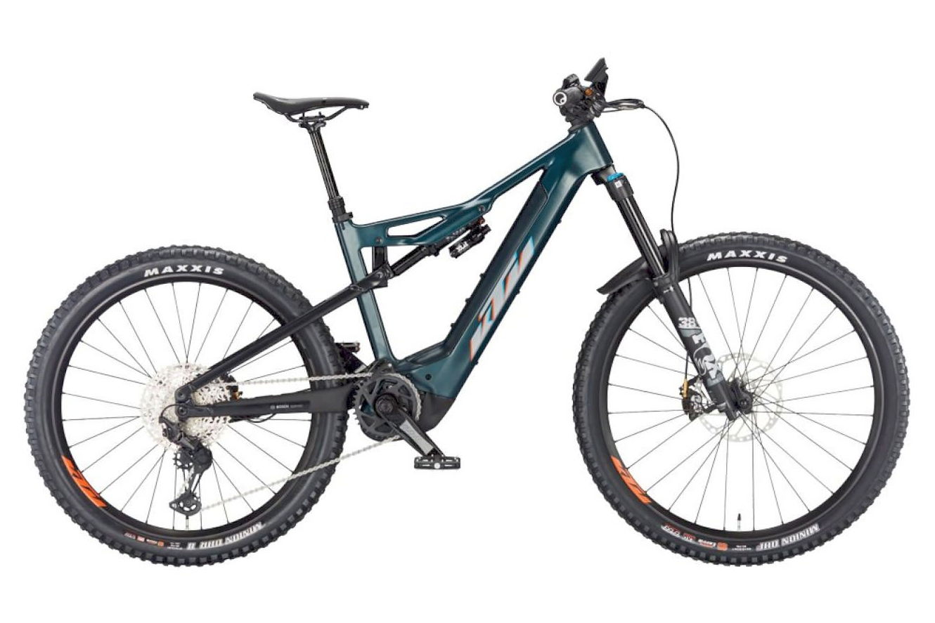 KTM MACINA PROWLER MASTER Diamant transparent space galaxy matt (grey+orange+blue), 43 cm (27,5") - M