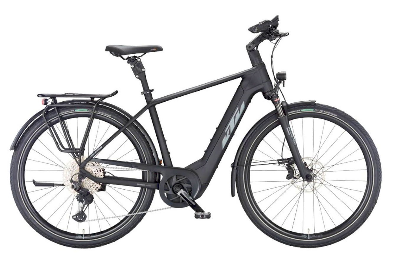KTM MACINA STYLE 720 Diamant black matt (grey+green), 56 cm (28")