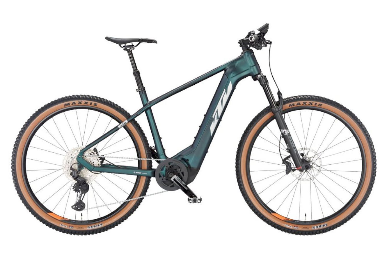 KTM MACINA TEAM 791 Diamant green purple flip matt (silver+orange), 48 cm (29") - L