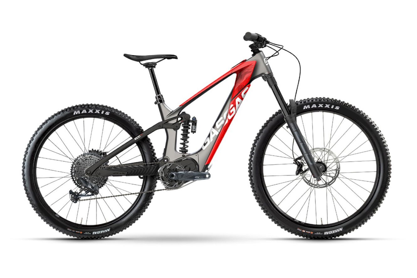 GASGAS ECC 4 Diamant anthracite metallic / sangria red, 47 cm (29") - L