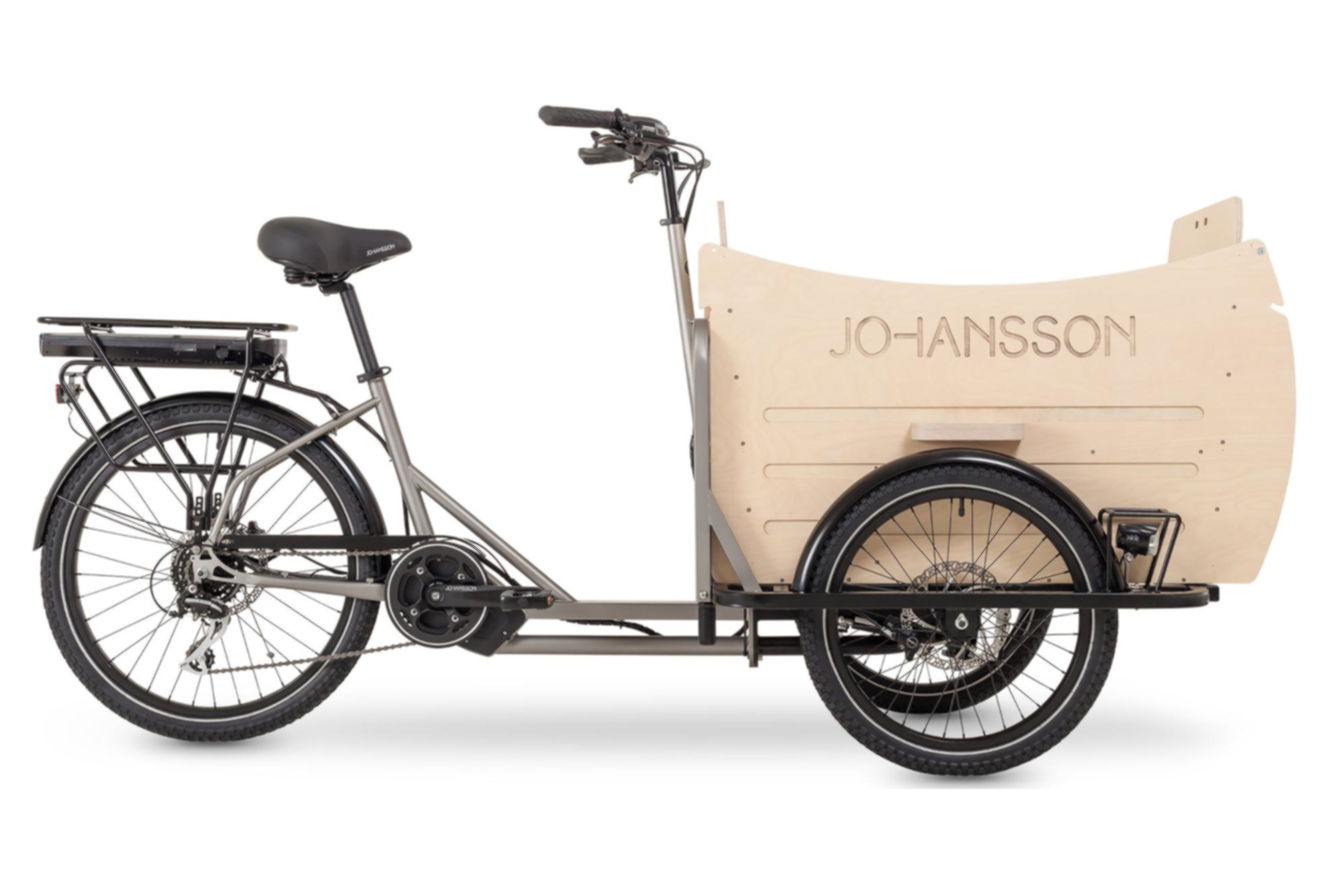 JOHANSSON Fiete Vario Enviolo Brose T Transportrad grey, Onesize