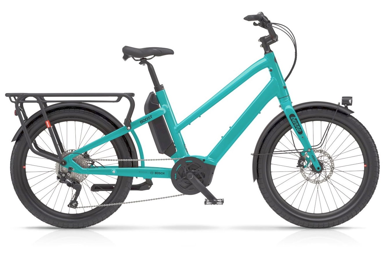 Benno Bikes Boost 10D Performance Easy On Easy On aqua green, 24" - Onesize
