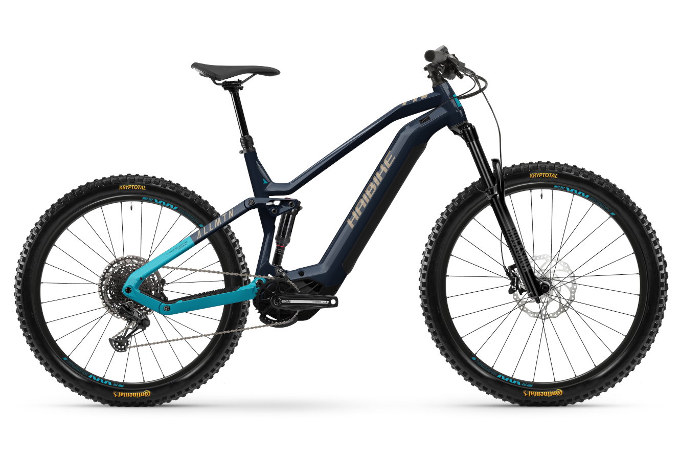 Haibike ALLMTN 2 High blue/cyan/caramel glänzend, 41 cm | S | (29/27,5")
