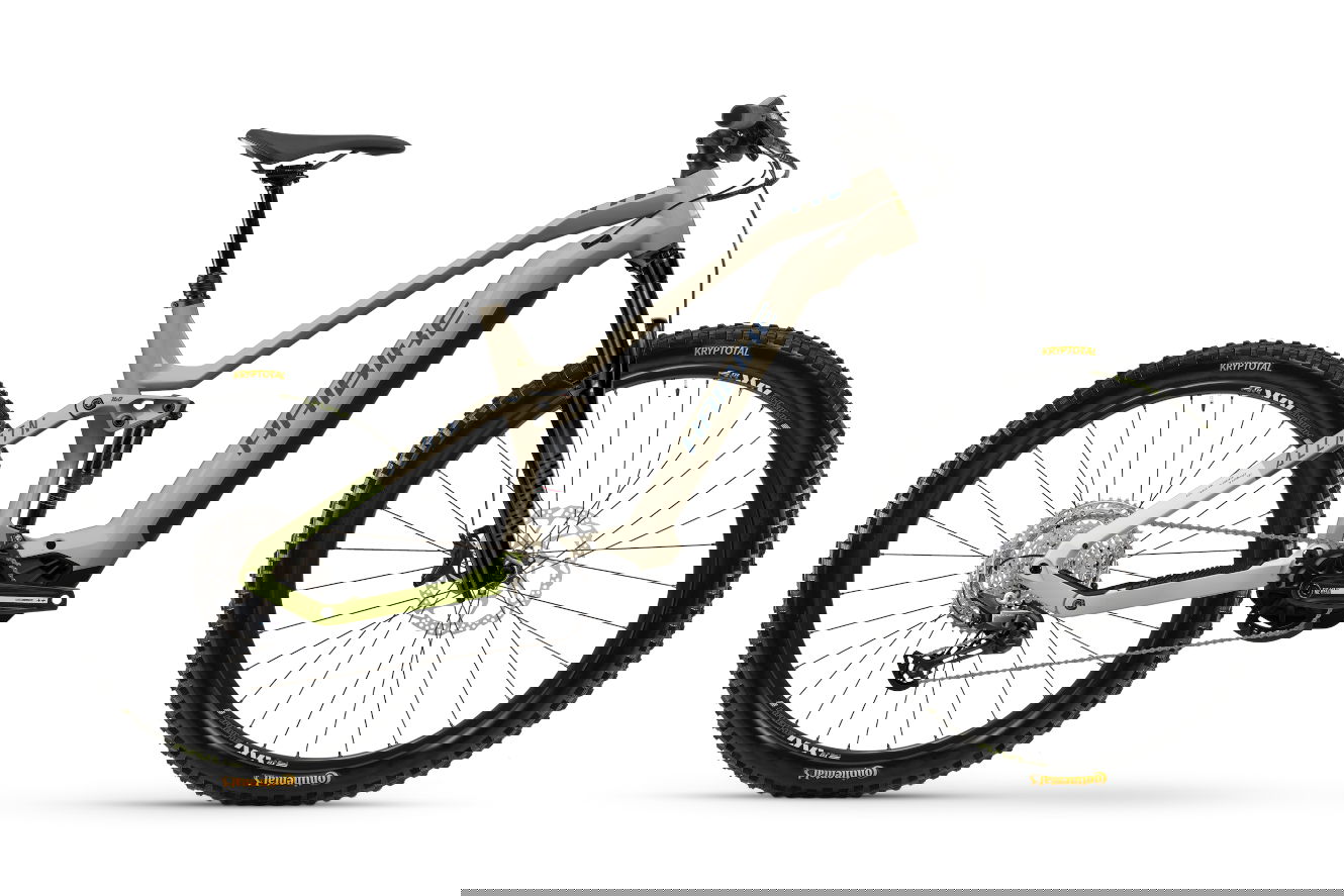 Haibike ALLMTN 3 High coffee/green/blue glänzend, 44 cm | M | (29/27,5"")