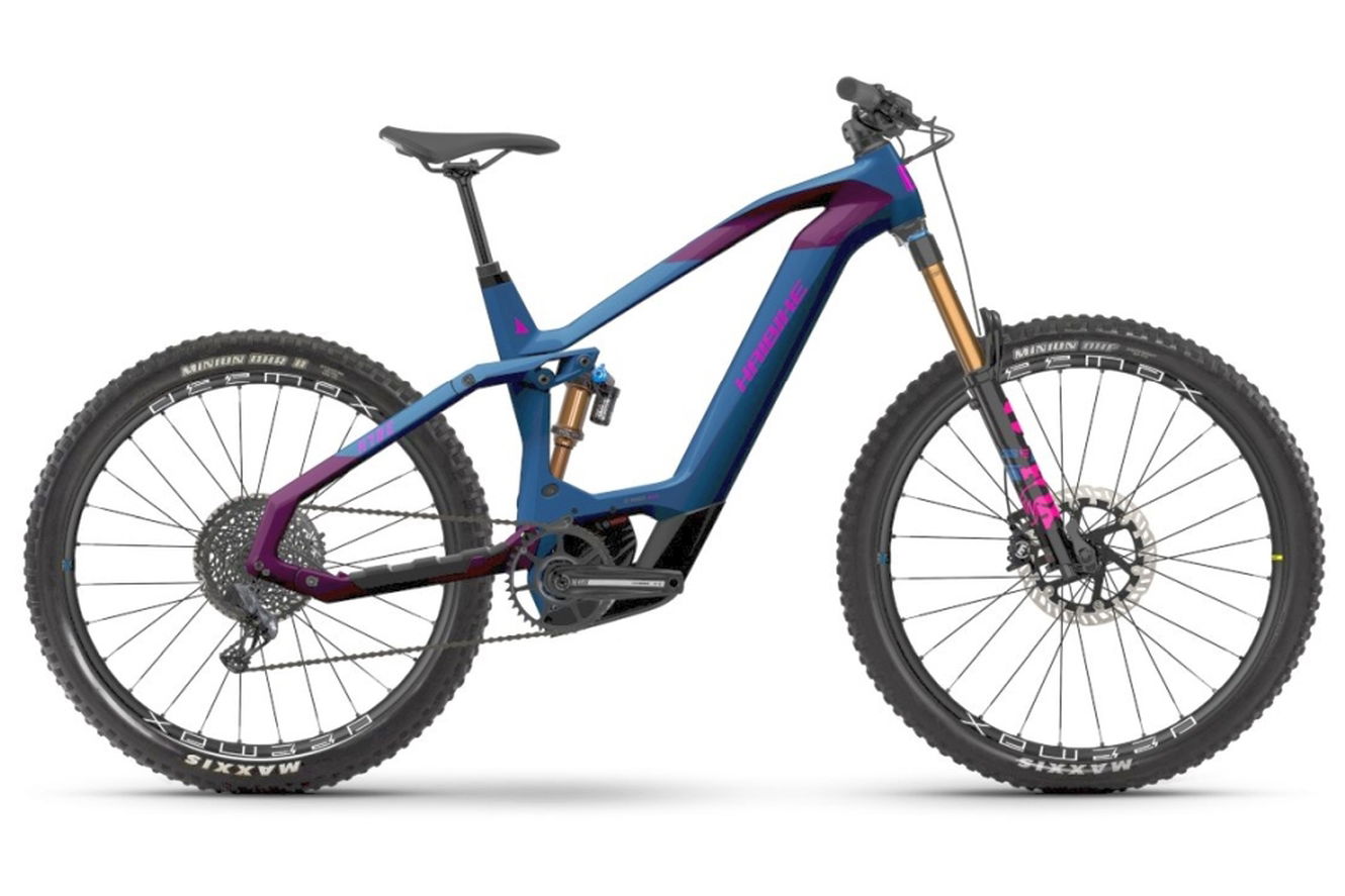 Haibike HYBE 11 MTB Fully blue/magenta/pink - gloss, 50 cm