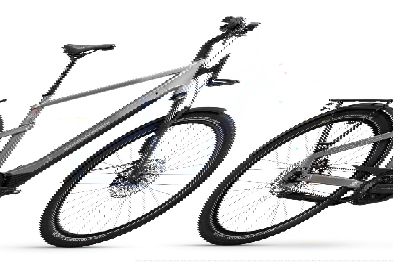 Winora Yakun R5 Pro ABS Low downtown/haze grey - gloss, 47 cm | M | (27,5"")