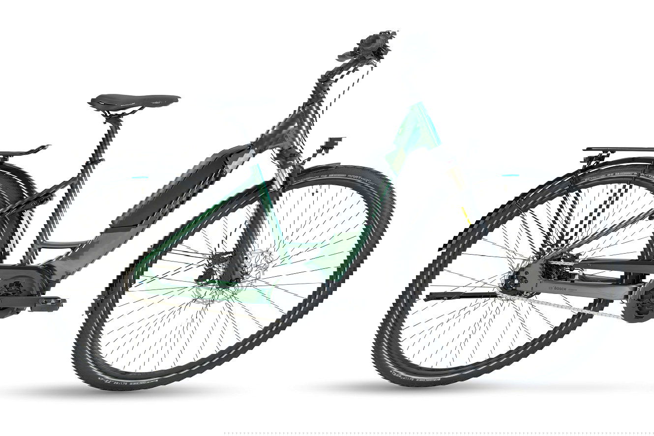 Stevens E-Courier Forma electric blue green, 52 cm | (28")