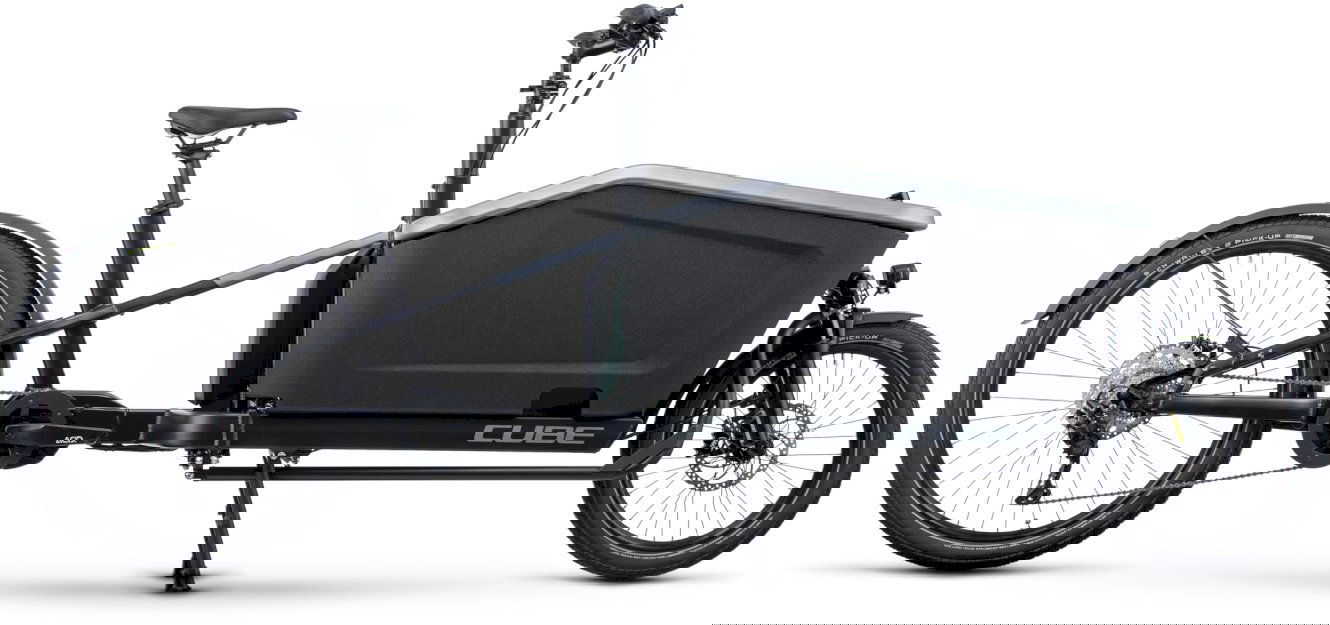 Cube Cargo Sport Hybrid 500 Transportrad flashgrey´n´black, Onesize