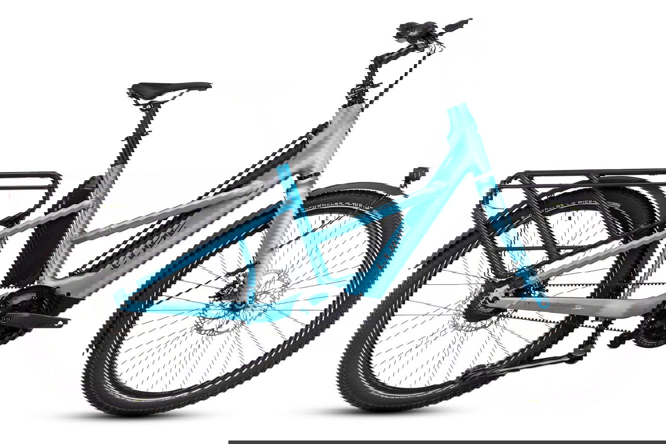 CUBE Longtail Hybrid 725 Diamant blue´n´reflex, Onesize | (26")