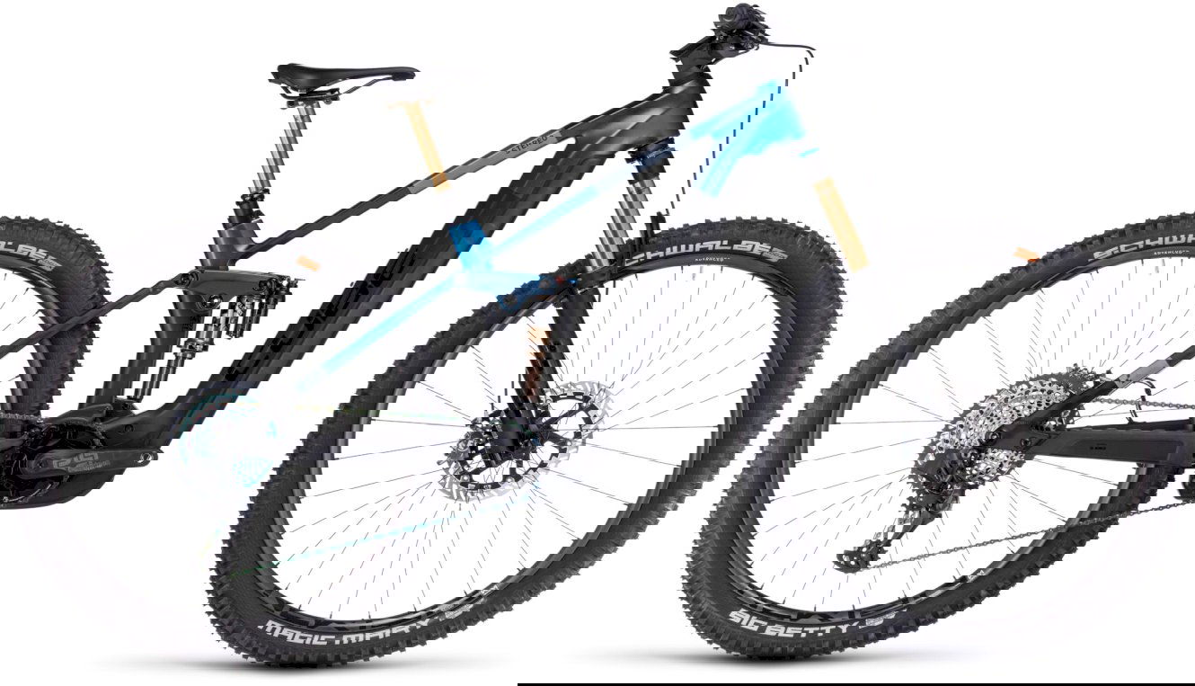Cube Stereo Hybrid 140 HPC SLT 750 Diamant nebula´n´carbon, 20" - L
