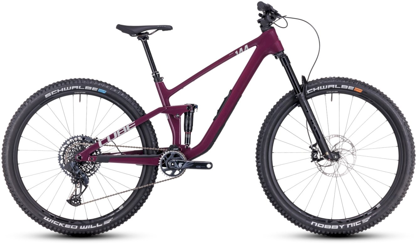 Cube Stereo ONE44 C:68X SLX Diamant wine´n´grey, 27,5" - M