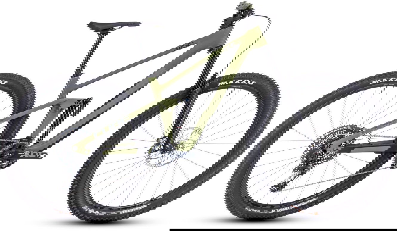 Cube Stereo ONE55 C:62 TM 29 Diamant olive´n´chrome, 29" - M