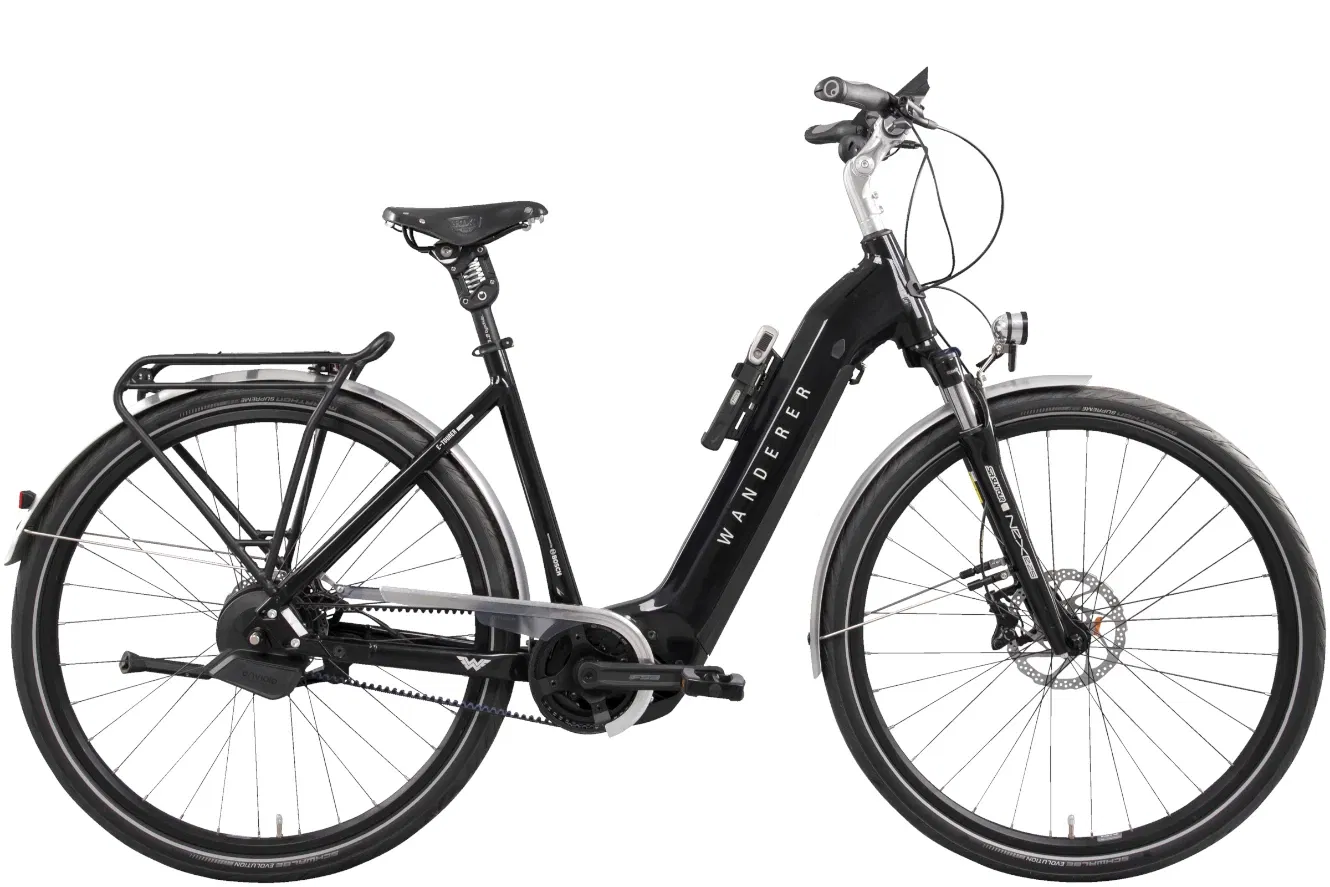 WANDERER E-Tourer I-F360+ Wave black-glossy, 57 cm | (28")