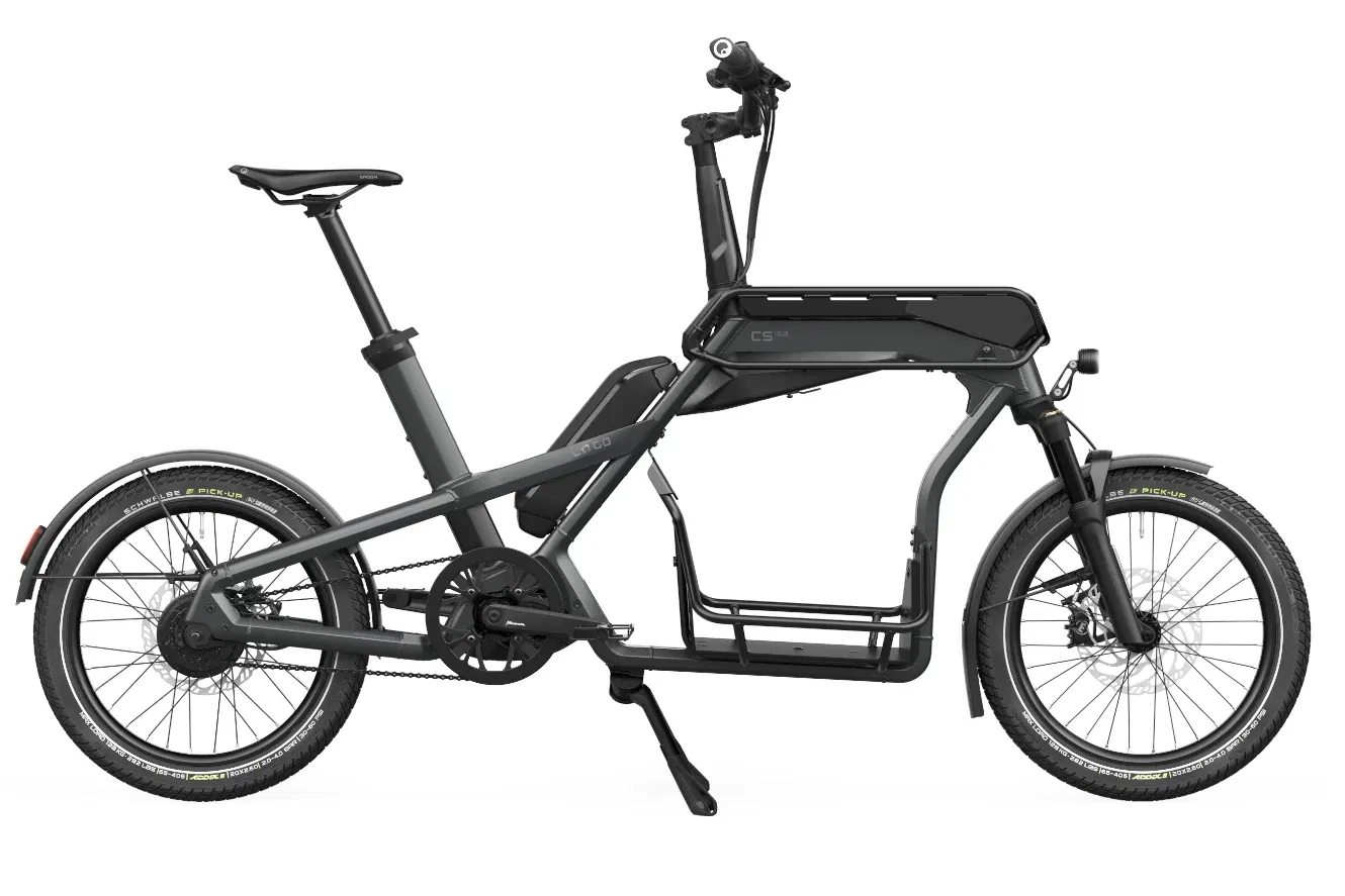 Ca Go Bike CS150 725 Gepäckträger Transportrad black grey, 48 cm | (20")