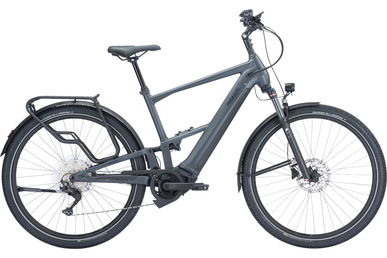 Pegasus Savino EVO FS10 Lite 750 Diamant graphite matt, XL | (28")