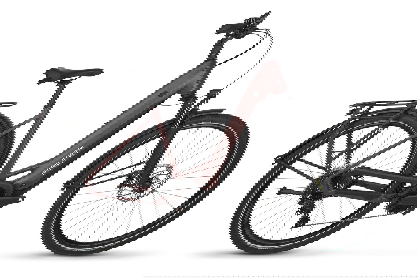 FALTER E 7.0 PLUS 800 Wave wine red, 45 cm | (28")