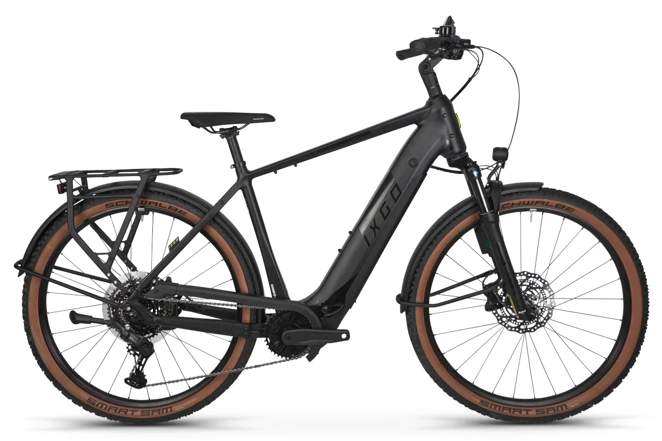 IXGO MT-E FIVE + 800 Herren cinder black, 48 cm | (29")