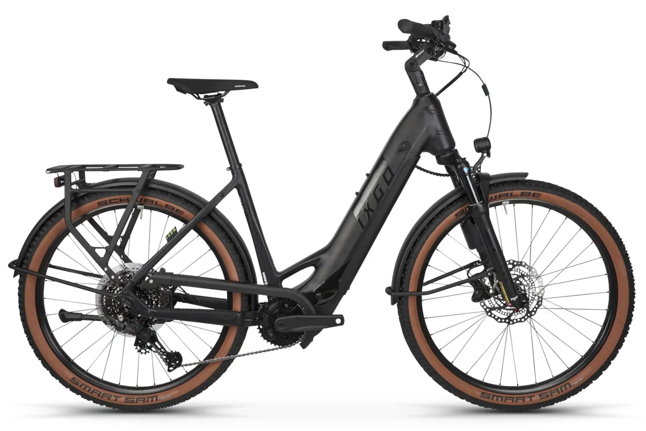 IXGO MT-E FIVE + 800 Wave cinder black, 53 cm | (27,5")