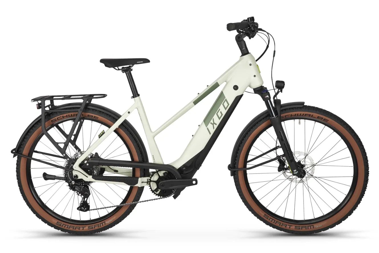 IXGO MT-E THREE + 600 Trapez frost, 48 cm | (27,5")