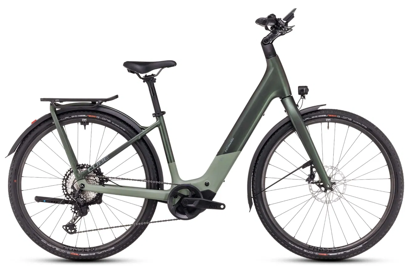CUBE Kathmandu Hybrid C:62 SLT 400X Easy Entry stellar´n´origanogreen, 58 cm | (28")