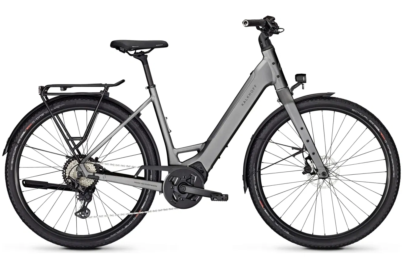 Kalkhoff ENDEAVOUR L EXCITE Wave jetgrey matt, 50 cm | M | (29")