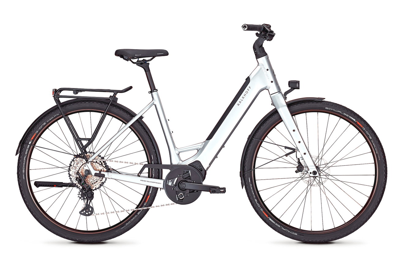Kalkhoff ENDEAVOUR L EXCITE Wave nepalsilver glossy, 50 cm | M | (29")