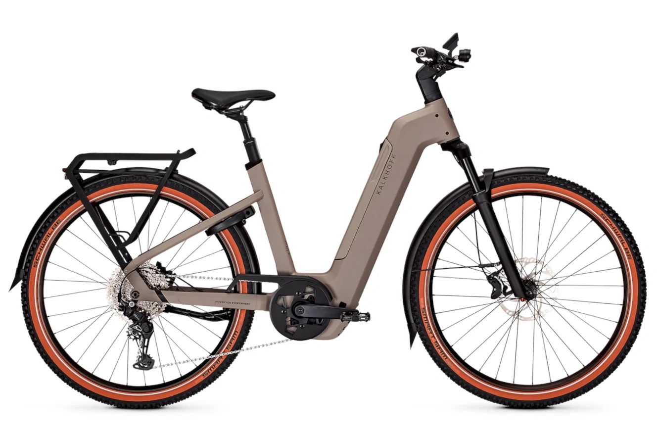 Kalkhoff ENTICE 5+ ADVANCE 600 Wave moonstonegrey matt, 43 cm | S | (29")