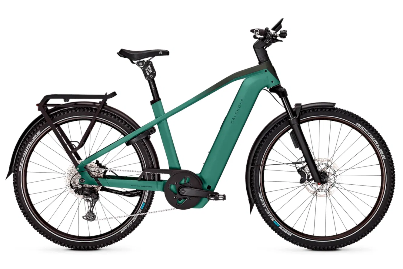 Kalkhoff ENTICE 5+ EXCITE ABS Diamant mineralgreen / huntsmengreen matt, 53 cm | L | (29")