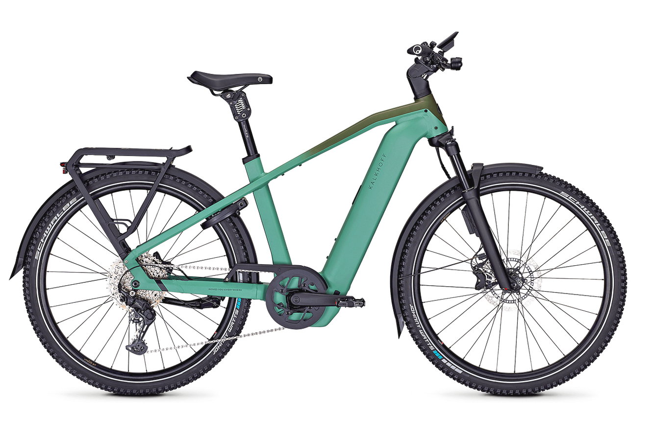 Kalkhoff ENTICE 5+ EXCITE ABS Diamant mineralgreen / huntsmengreen matt, 58 cm | XL | (29")