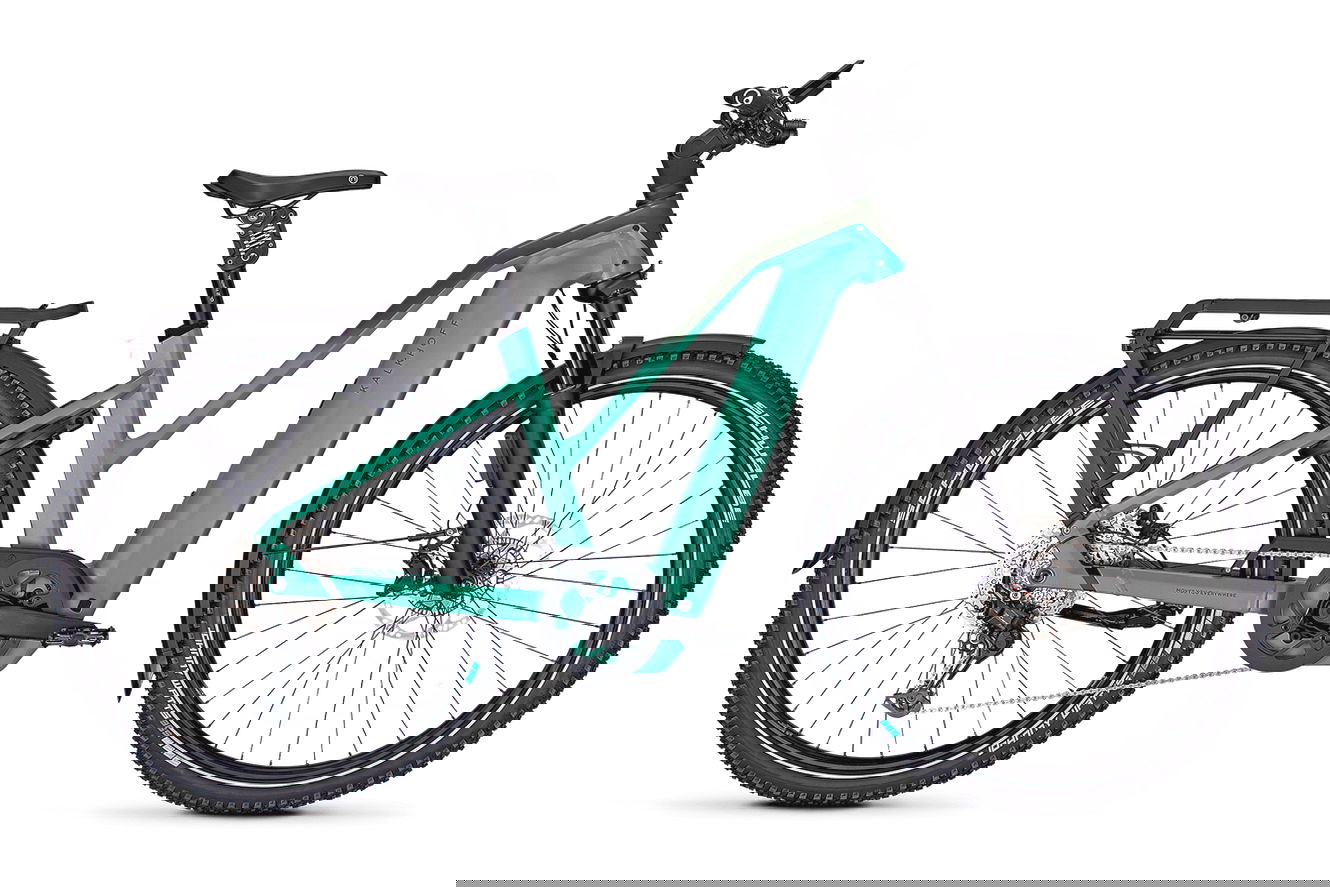 Kalkhoff ENTICE 5+ EXCITE ABS Trapez mineralgreen / huntsmengreen matt, 53 cm | L | (29")