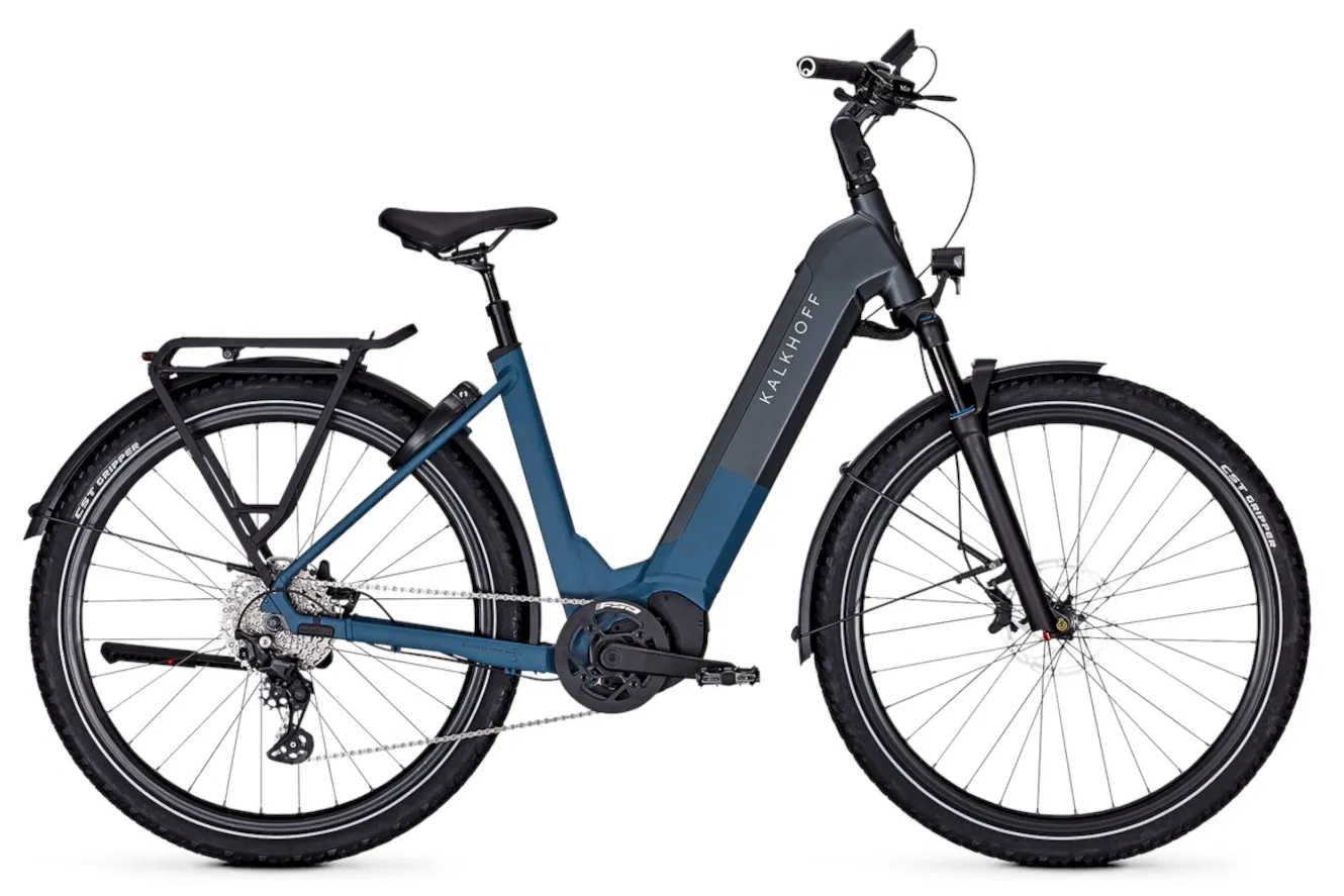 Kalkhoff ENTICE 5+ MOVE LTD Wave stoneblue / diamondblack matt, 48 cm | M | (29")