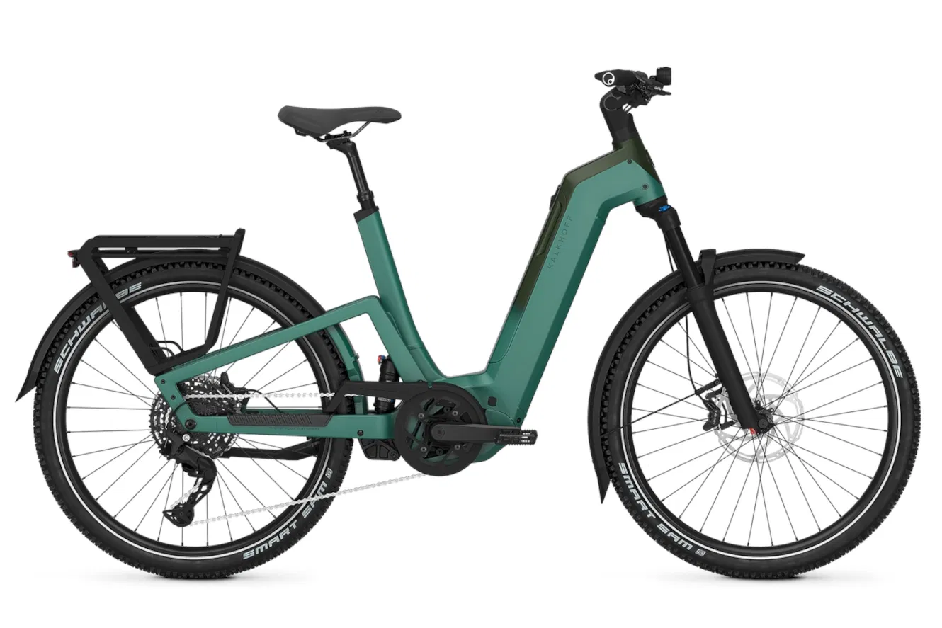 Kalkhoff ENTICE 7+ MOVE Wave mineralgreen / huntsmengreen matt, 50 cm | M | (27,5")