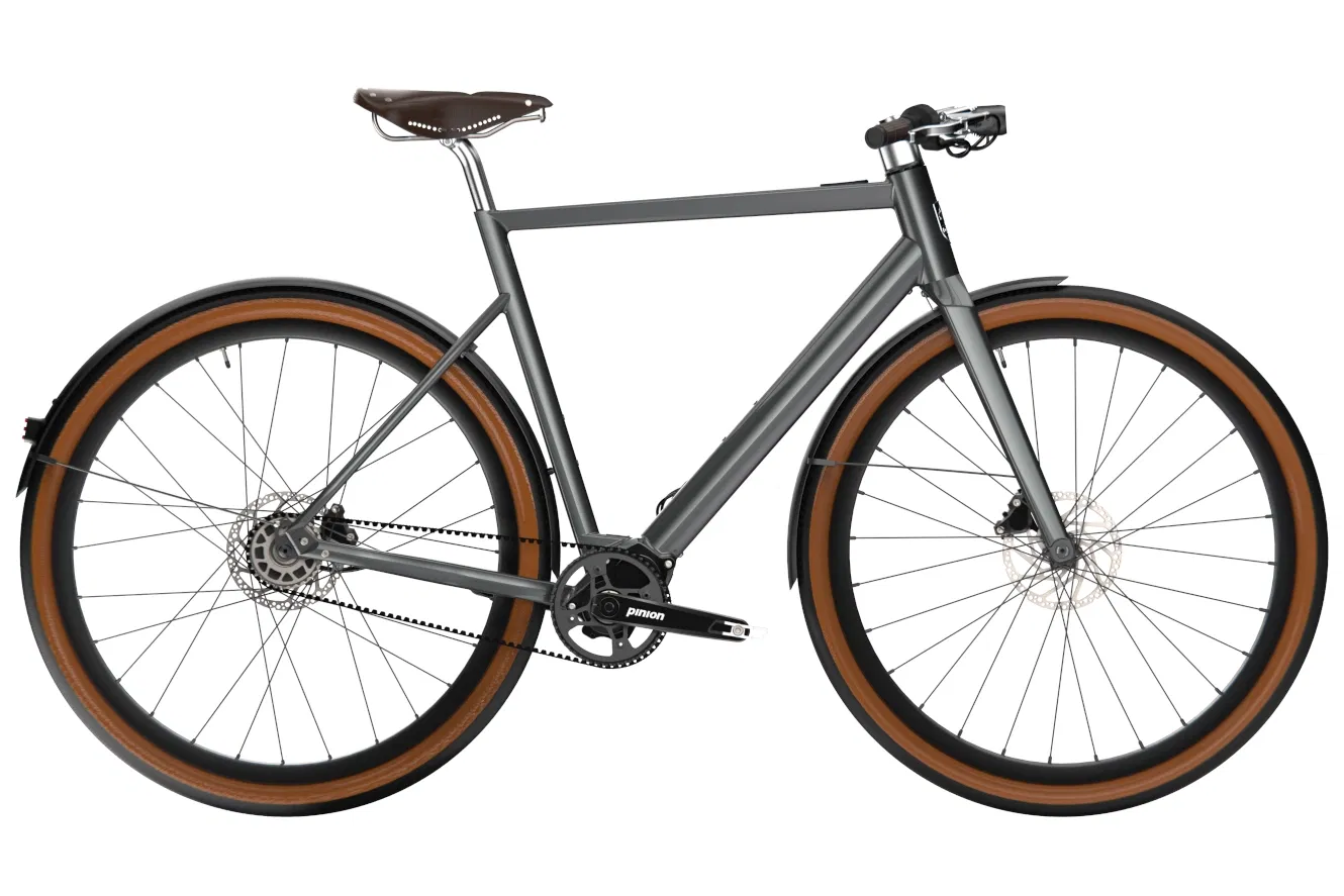 Desiknio Pinion X20 CF Classic Diamant dark grey, L | (28")
